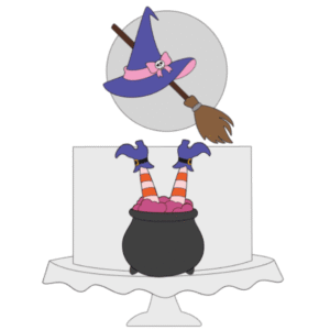 Topos de Bolo - Halloween #69
