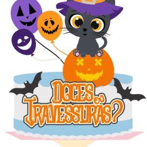 Topos de Bolo - Halloween #86