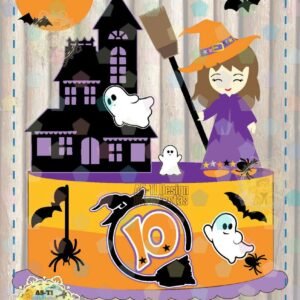 Topos de Bolo - Halloween #95