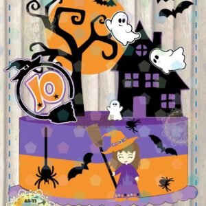 Topos de Bolo - Halloween #101