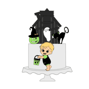 Topos de Bolo - Halloween #98
