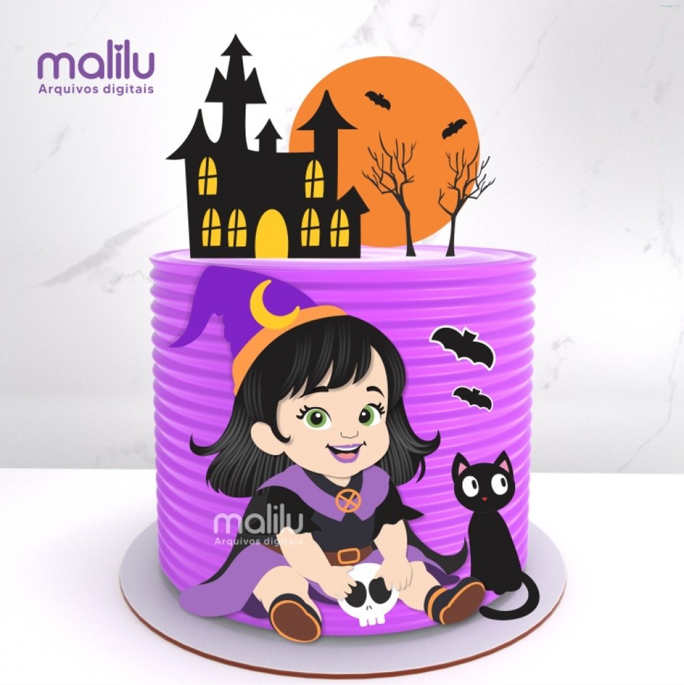 Topos de Bolo - Halloween #99