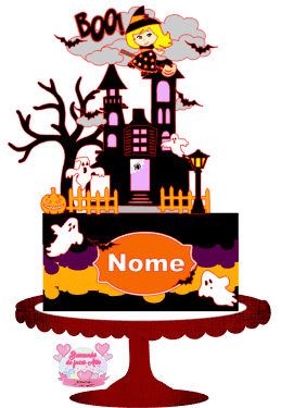 Topos de Bolo - Halloween #133