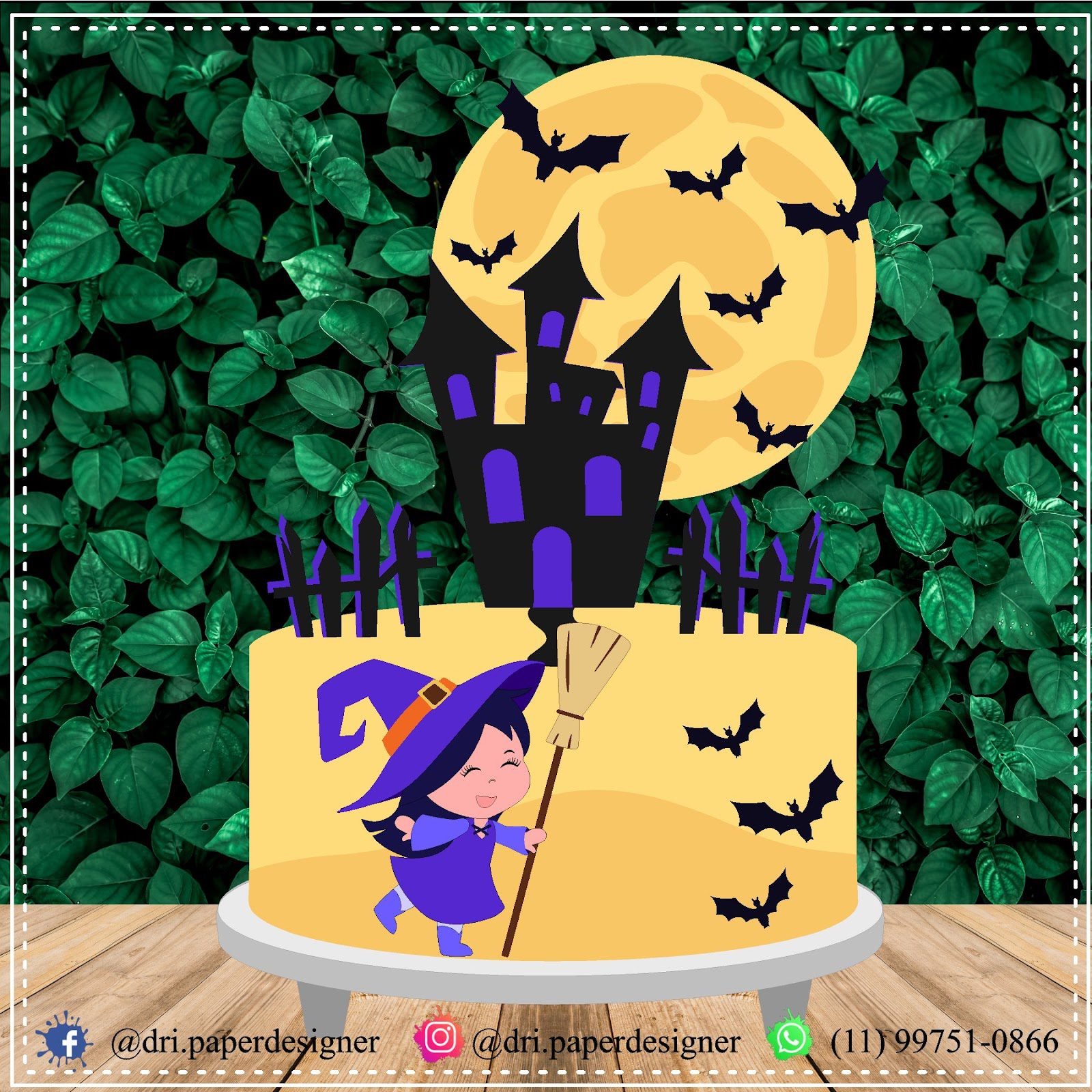 Topos de Bolo - Halloween #116