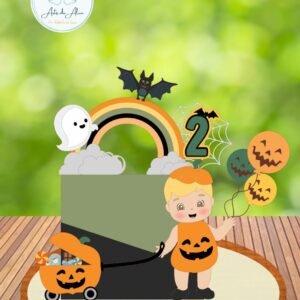 Topos de Bolo - Halloween #117