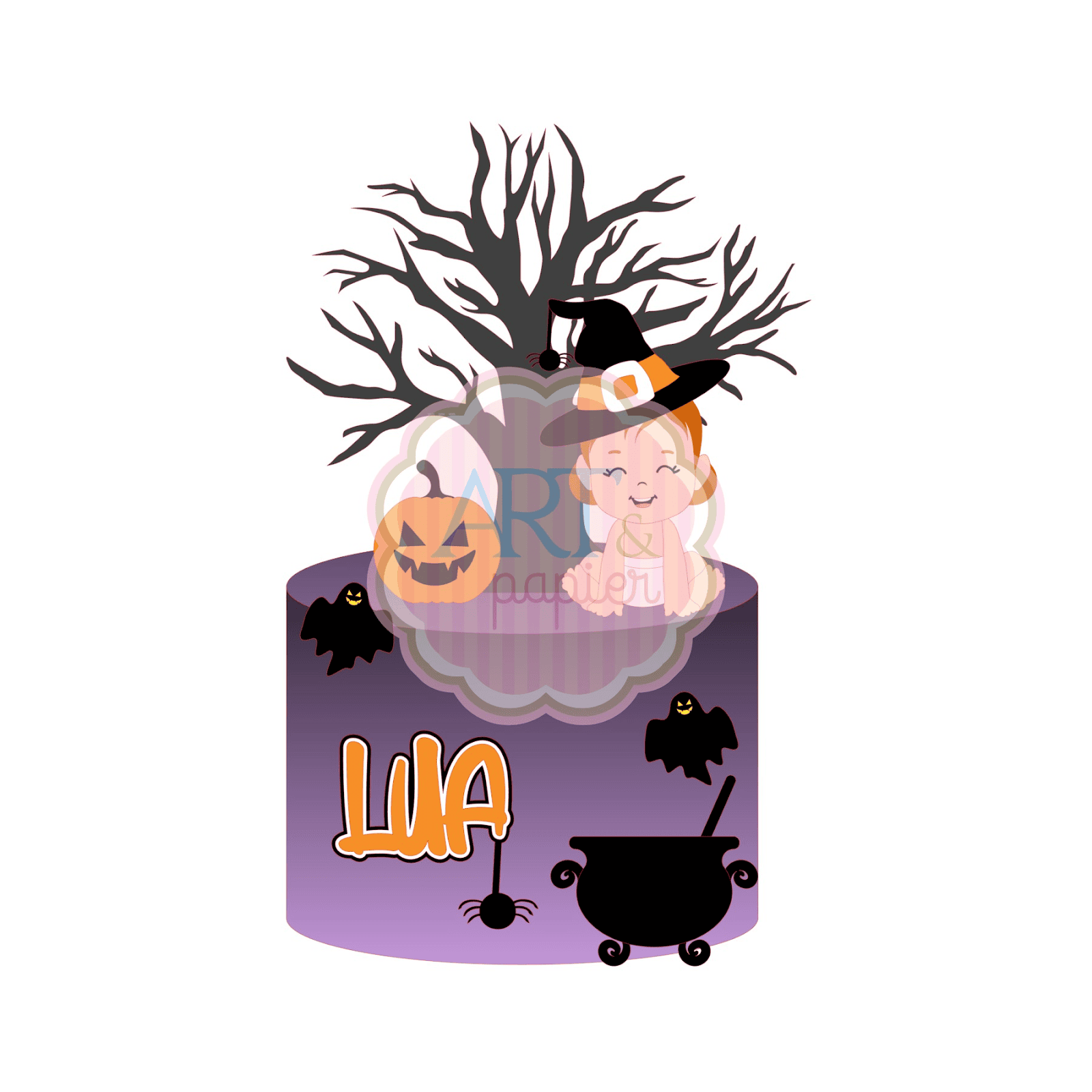 Topos de Bolo - Halloween #119
