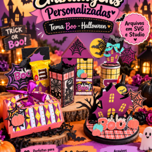 Arquivos de Corte - Embalagens Boo!! - Halloween