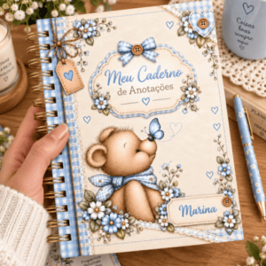Kit Encadernação - Caderno Meu Cantinho